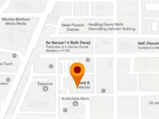 Peta menunjukkan lokasi kantor CelebPulse Media di Jakarta